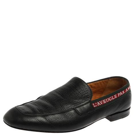 gucci l'aveugle par amour loafers|women's Gucci loafers.